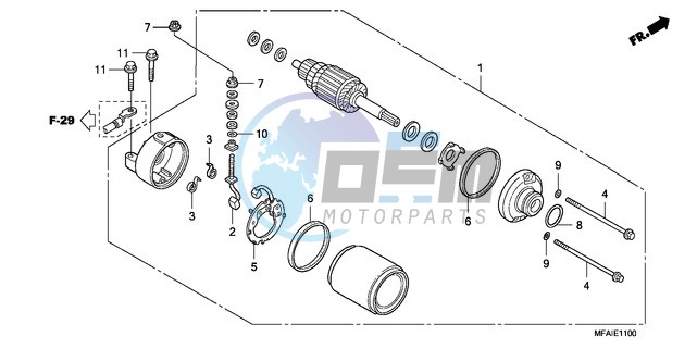 STARTING MOTOR