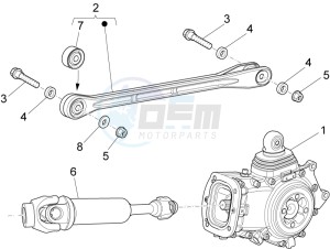 Griso S.E. 1200 8V drawing Transmission complete