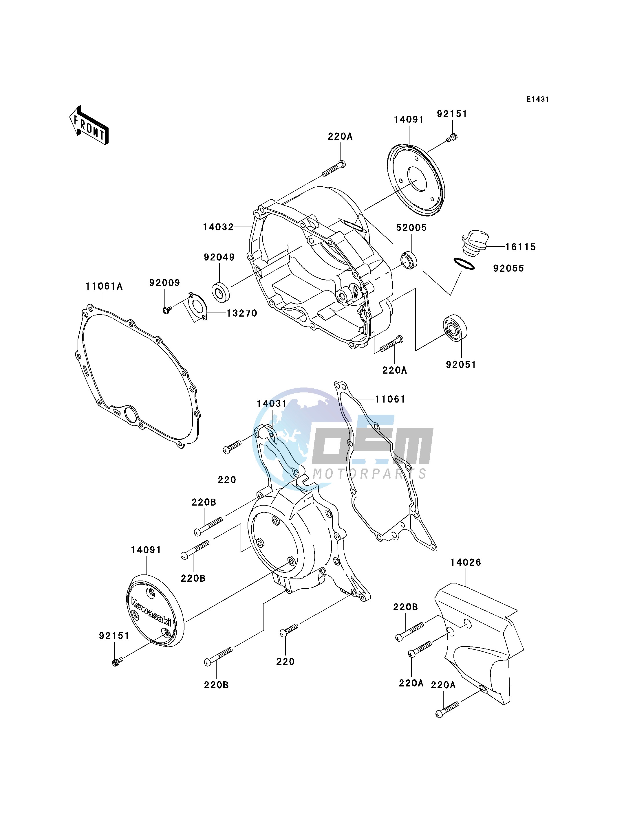 ENGINE COVER-- S- -