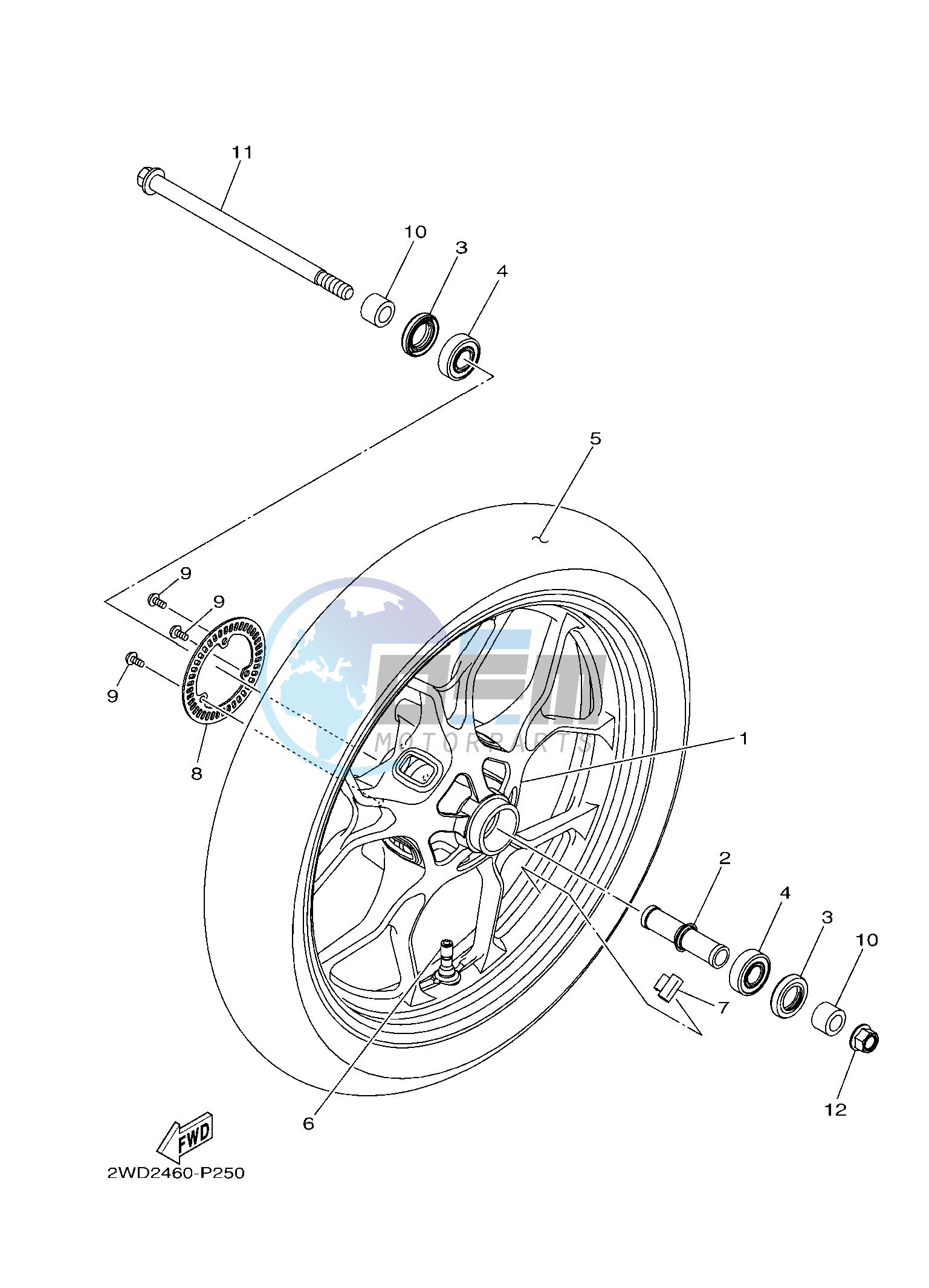 FRONT WHEEL