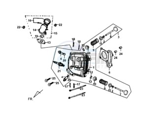 SYMPLY 50 drawing CYLINDER HEAD CPL  / INLET