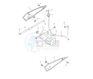 FZ1 FAZER ABS 1000 drawing SIDE COVER