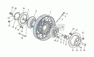 California III 1000 Carburatori Carburatori drawing Front wheel, spokes