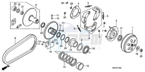 FES1259 France - (F / CMF 2F) drawing DRIVEN FACE