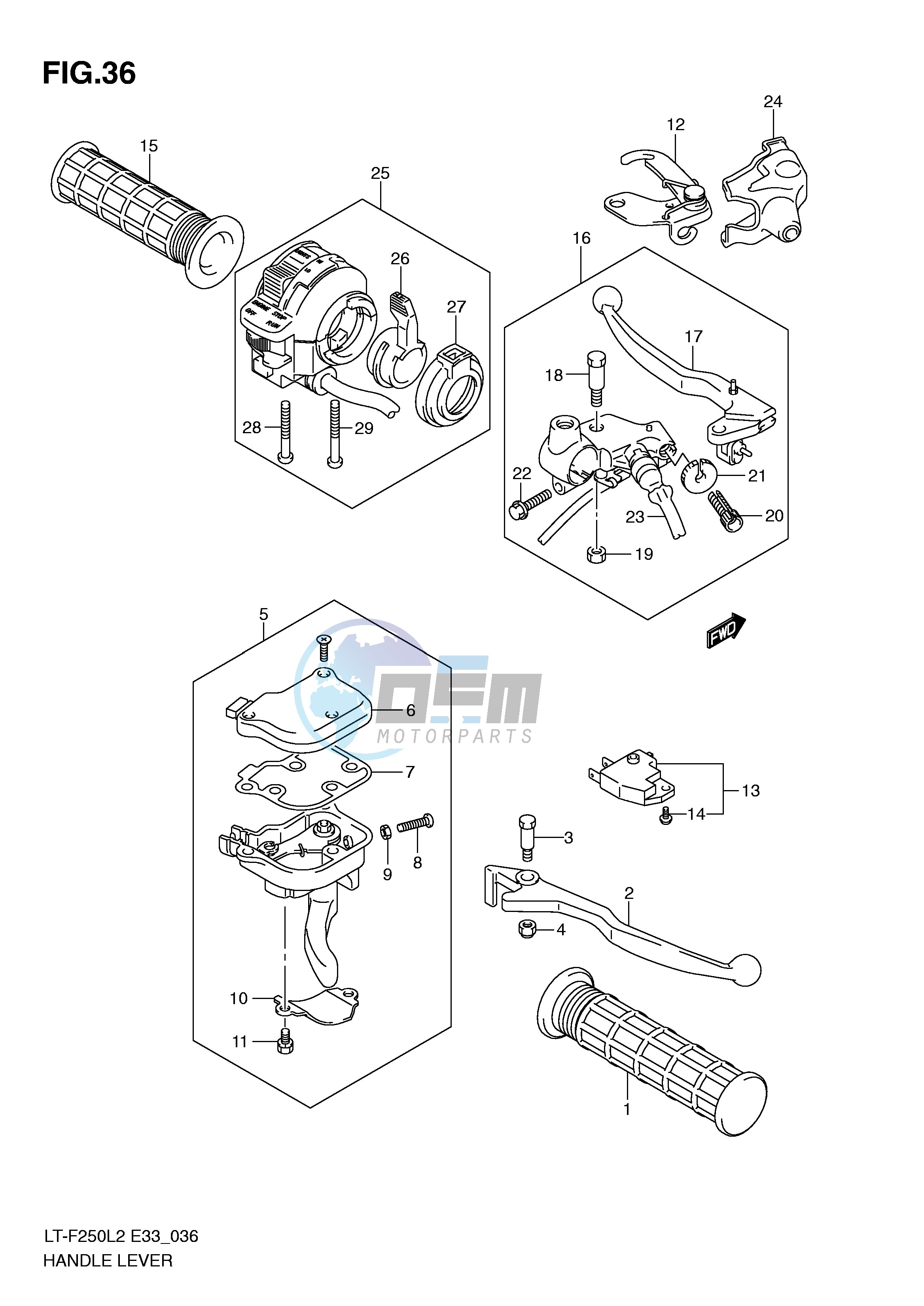 HANDLE LEVER