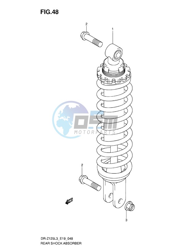 REAR SHOCK ABSORBER