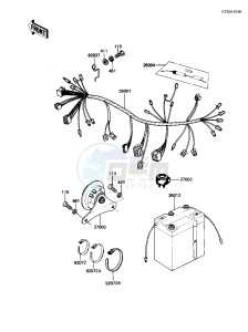 AR 50 A (A1) drawing CHASSIS ELECTRICAL EQUIPMENT