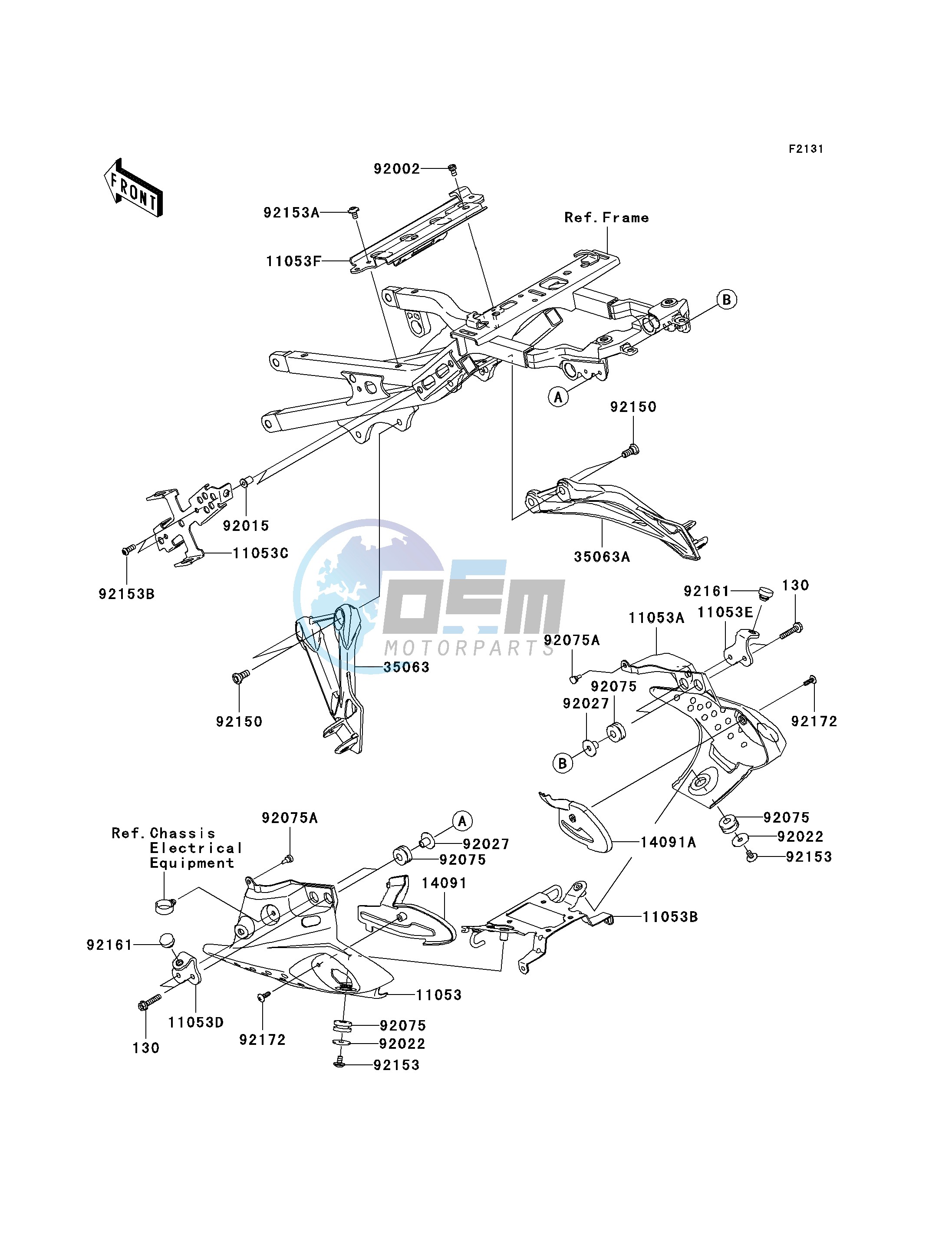 FRAME FITTINGS-- REAR- -