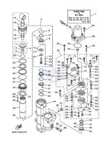 F75BETX drawing POWER-TILT-ASSEMBLY-1