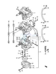 DT 75 drawing Carburetor