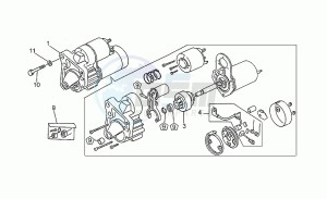 Daytona 1000 drawing Starter motor