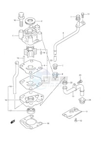 DF 9.9 drawing Water Pump