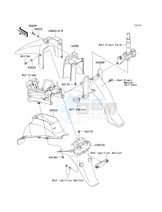 AN 112 D (D6F-D7F) D7F drawing FENDERS