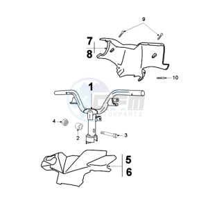 LUDIX 10 L TREND drawing HANDLEBAR