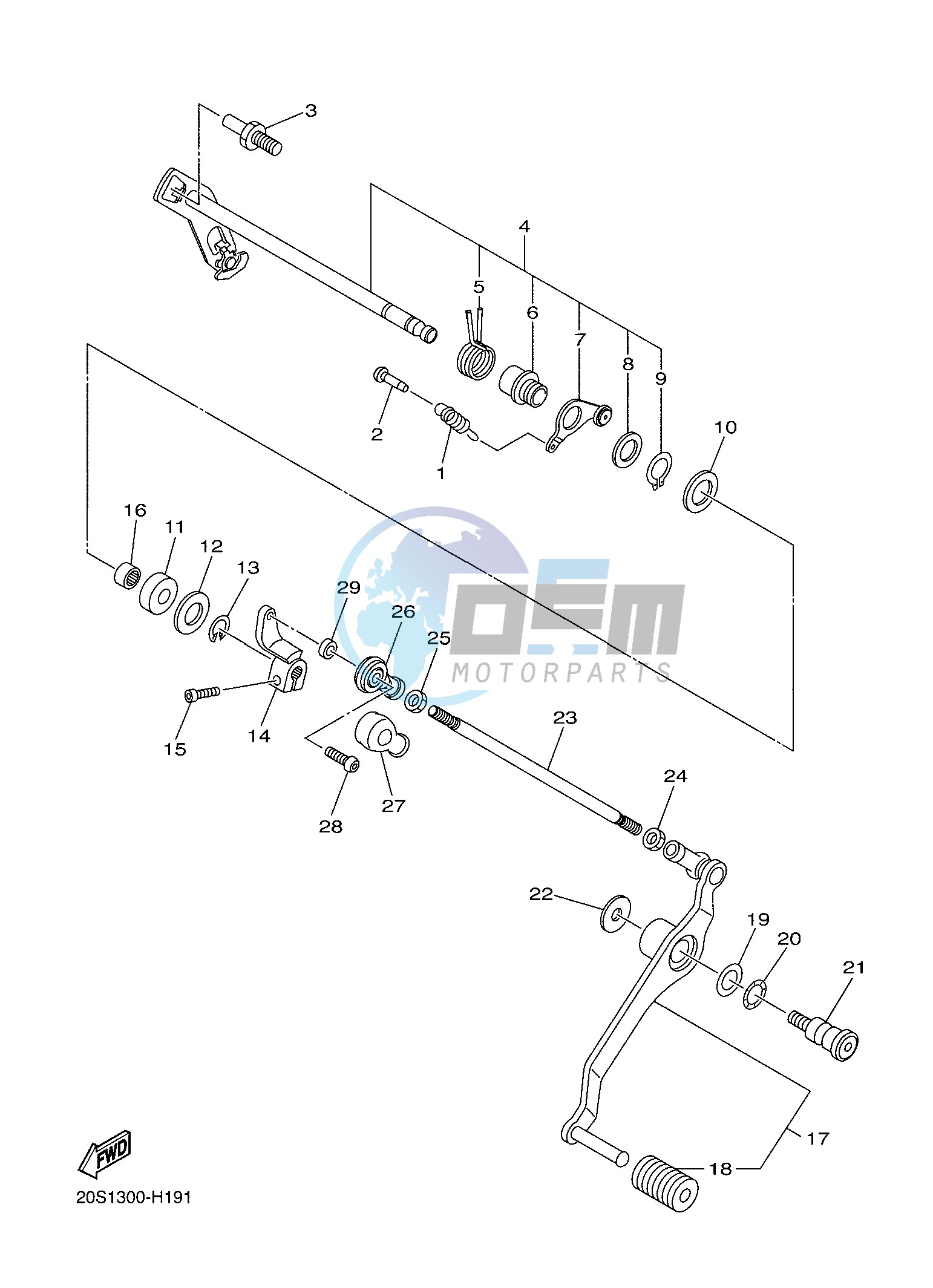 SHIFT SHAFT