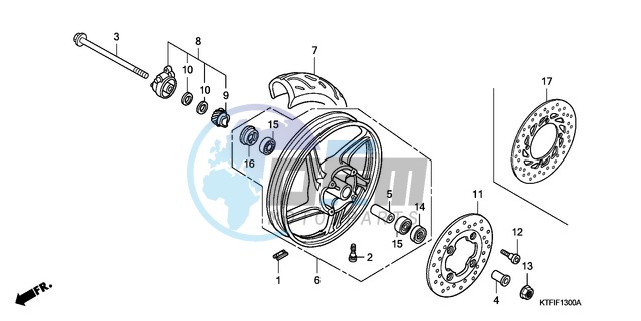 FRONT WHEEL