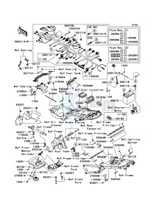 ZZR1400_ABS ZX1400DBF FR GB XX (EU ME A(FRICA) drawing Chassis Electrical Equipment