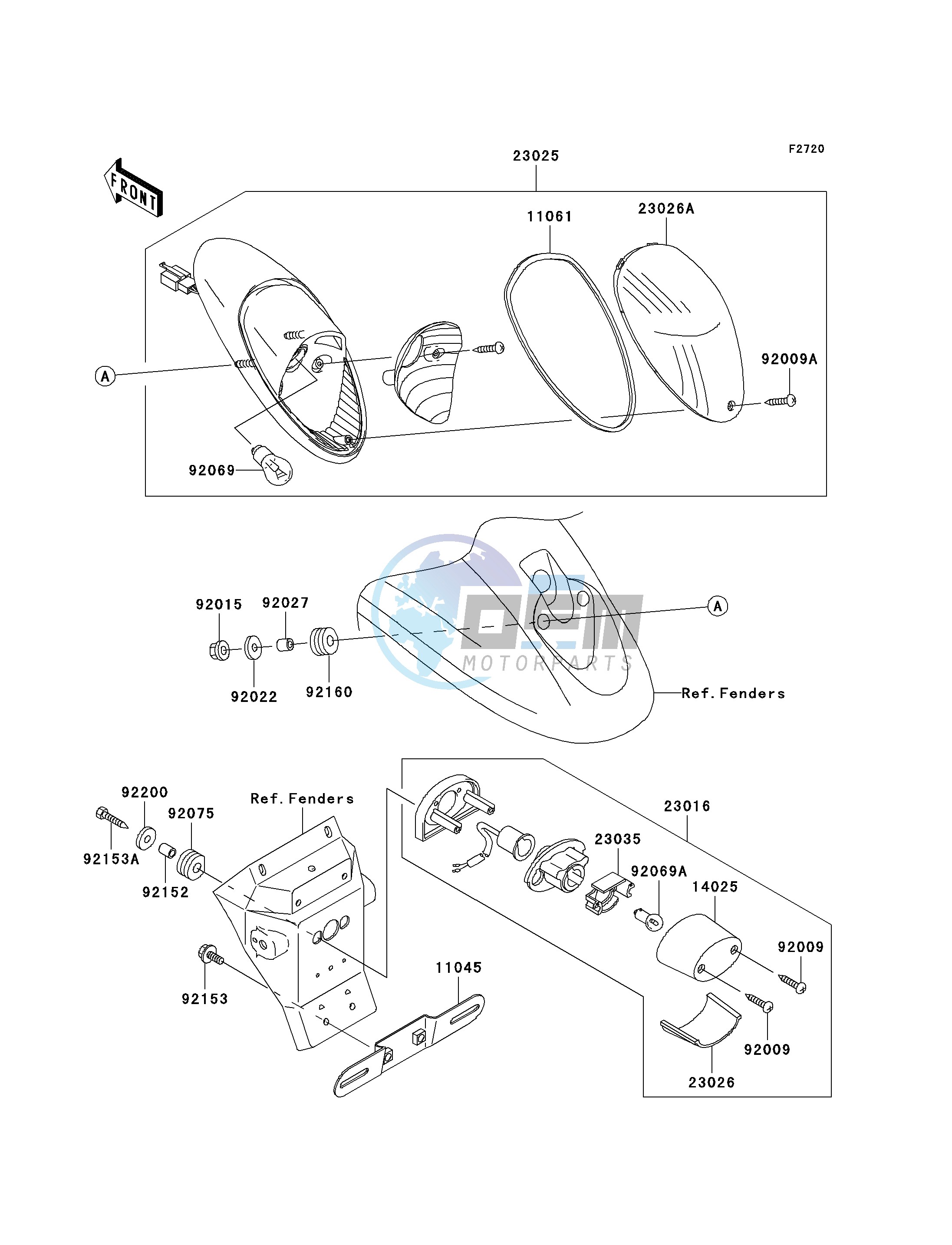 TAILLIGHT-- S- -