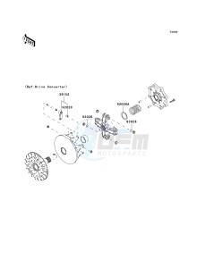 KVF 750 A [BRUTE FORCE 750 4X4] (A1) A1 drawing OPTIONAL PARTS