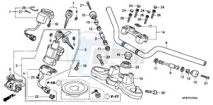 CB1000RAC drawing HANDLE PIPE/ TOP BRIDGE