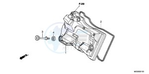 NC700XAC drawing CYLINDER HEAD COVER