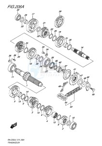 RM-Z250 EU drawing TRANSMISSION