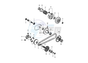 YN R NEO'S 50 drawing CLUTCH