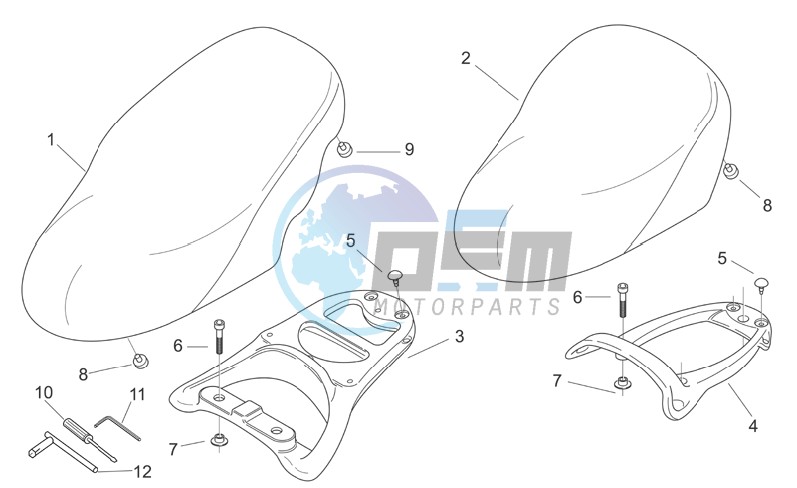 Seat - Carrier