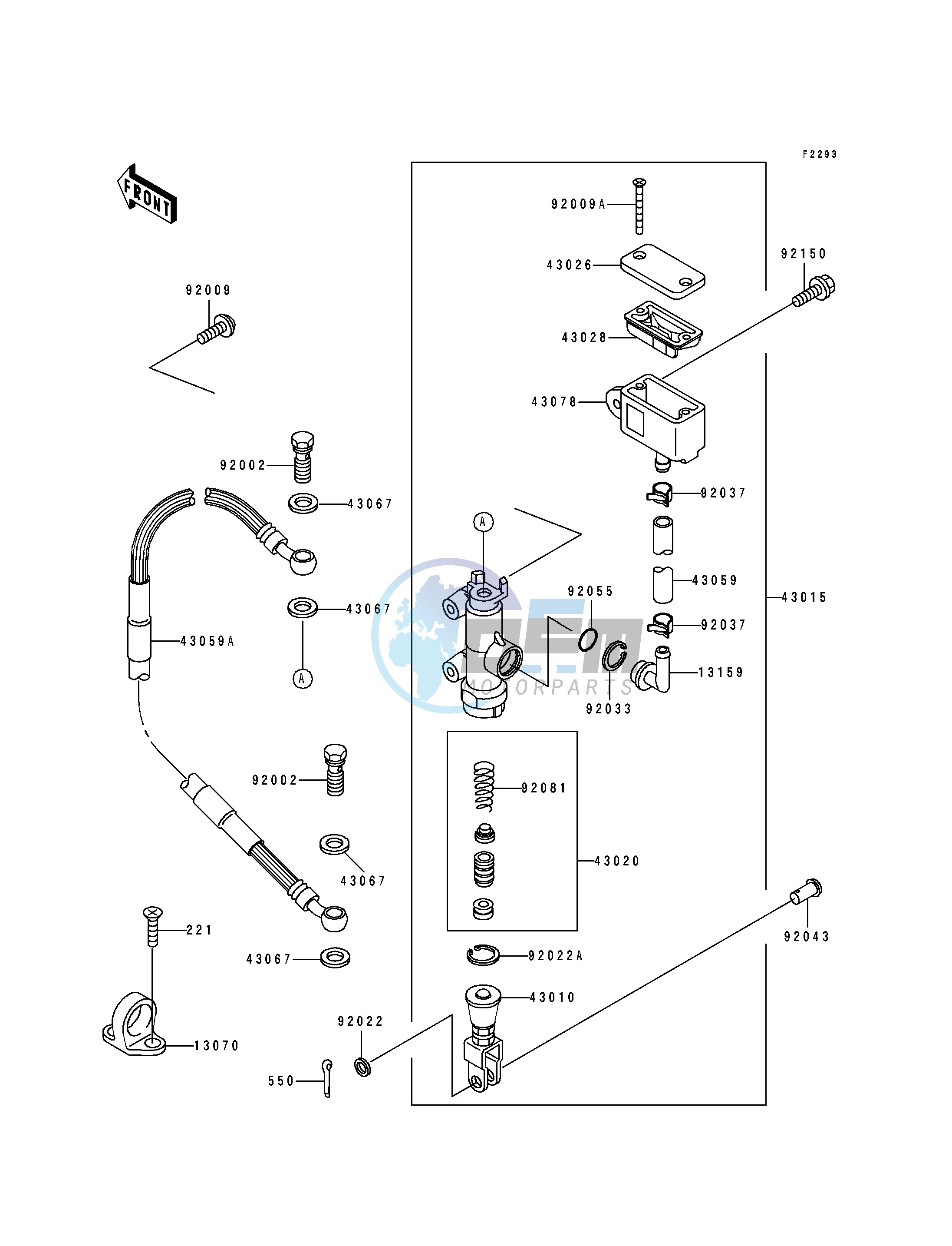 REAR MASTER CYLINDER