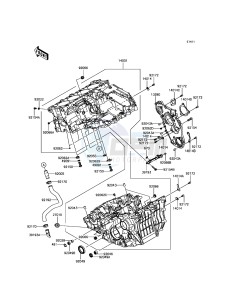 NINJA H2 / NINJA H2 CARBON ZX1000XHF XX (EU ME A(FRICA) drawing Crankcase