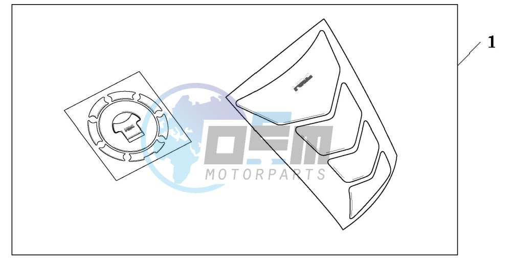 TANKPAD / FUEL LID COVER