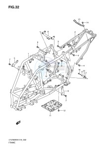 LT-Z400 (E19) drawing FRAME