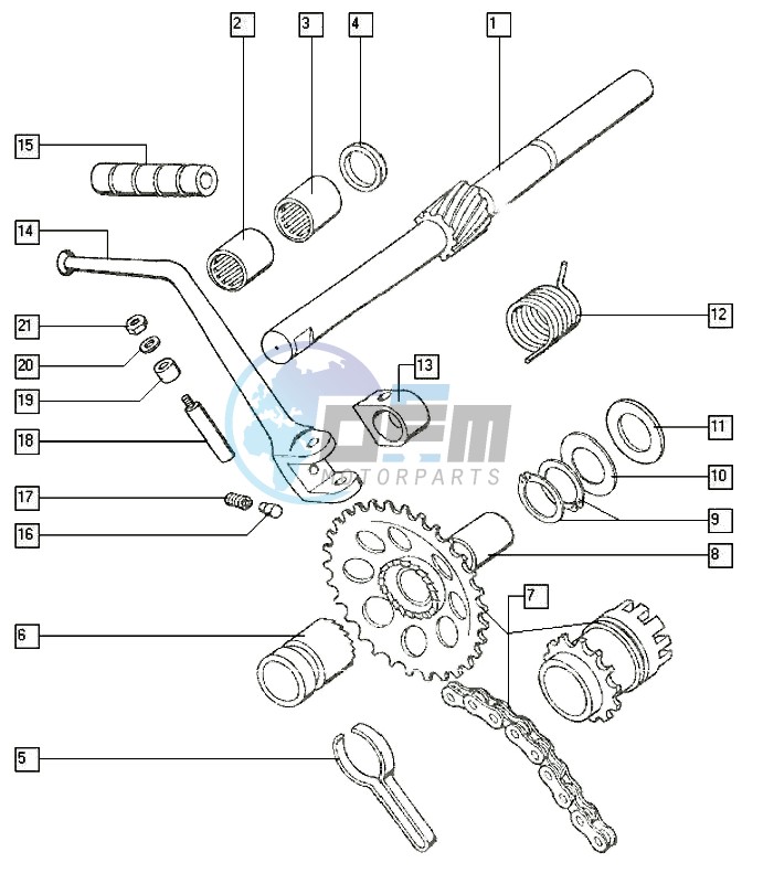 Starter mechanism