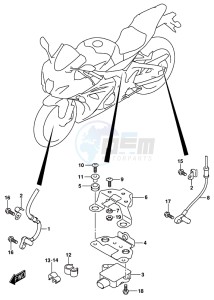 GSX-R1000 ARZ drawing BODY ELECTRICAL (GSX-R1000AL8 E21)