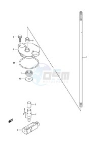 DF 150 drawing Clutch Rod