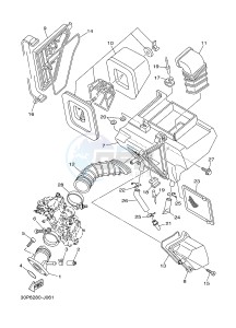 TT-R125 TT-R125LWE (2PTC) drawing INTAKE