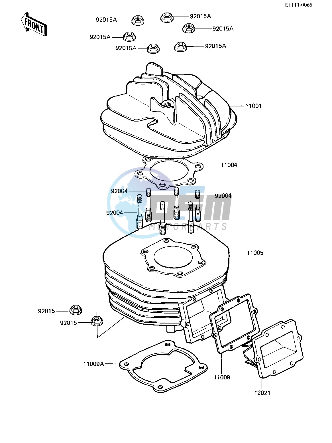 CYLINDER HEAD_CYLINDER_REED VALVE