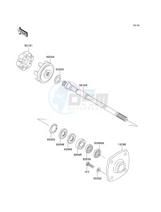 JT 1200 C [1200 STX-R] (1-2) [1200 STX-R] drawing DRIVE SHAFT