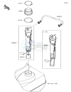 JET SKI ULTRA 310X JT1500LHF EU drawing Fuel Pump