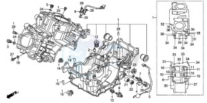 XL1000VA drawing CRANKCASE