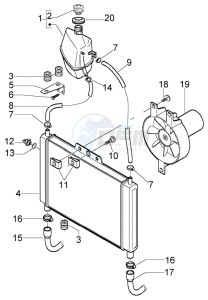 X8 125 PM36200-PM36300 drawing Cooling system