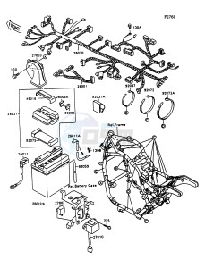 VN 1500 C [VULCAN 1500 L] (C3-C4) [VULCAN 1500 L] drawing CHASSIS ELECTRICAL EQUIPMENT