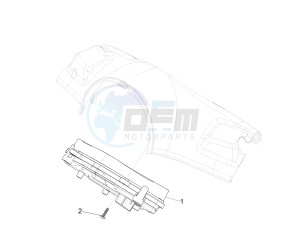 PRIMAVERA 50 4T-3VS E4 (EMEA) drawing Meter combination - Cruscotto