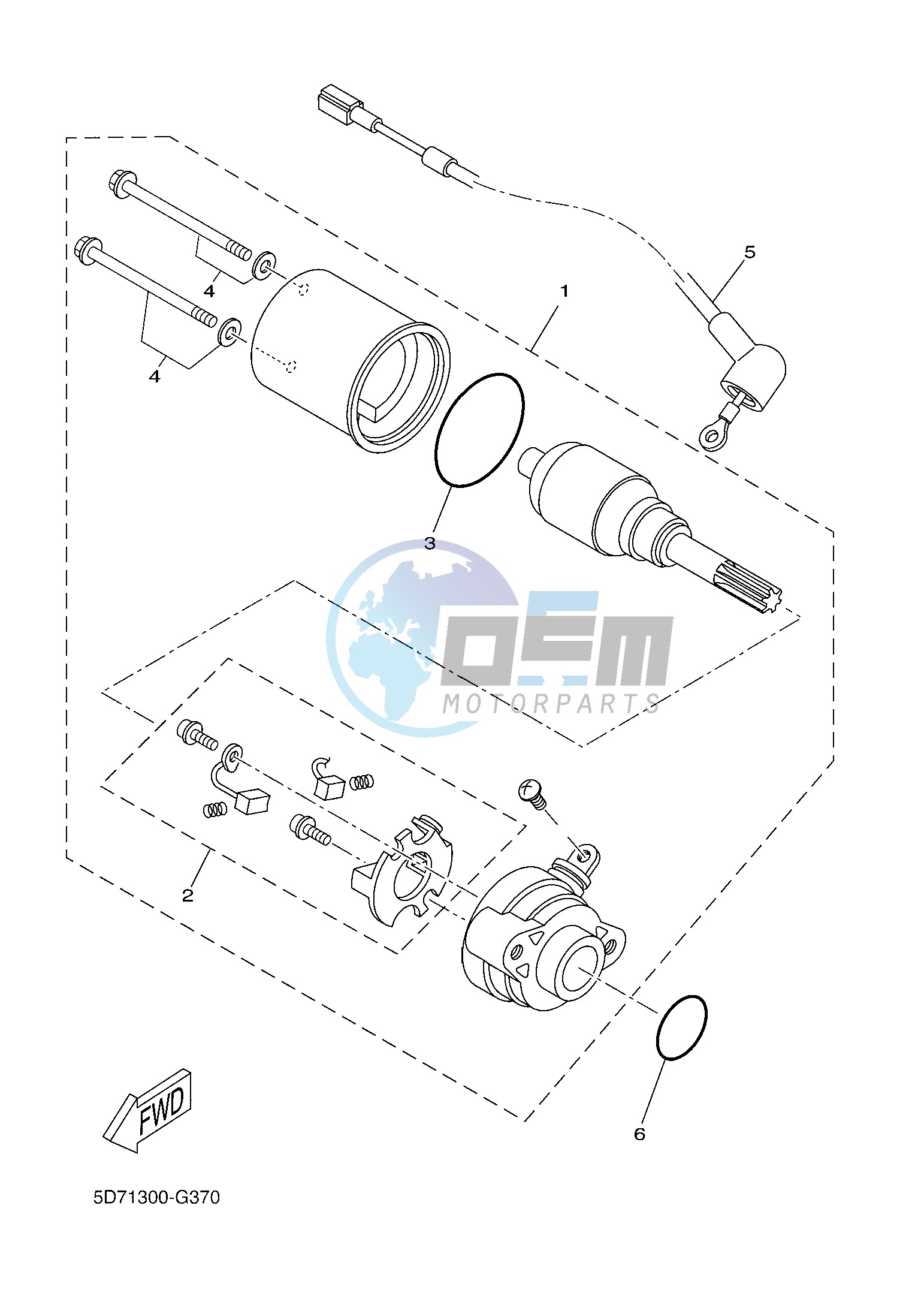 STARTING MOTOR