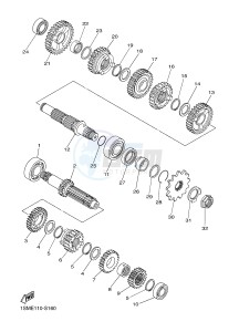 YZ250F (1SME 1SMJ 1SMK 1SML) drawing TRANSMISSION