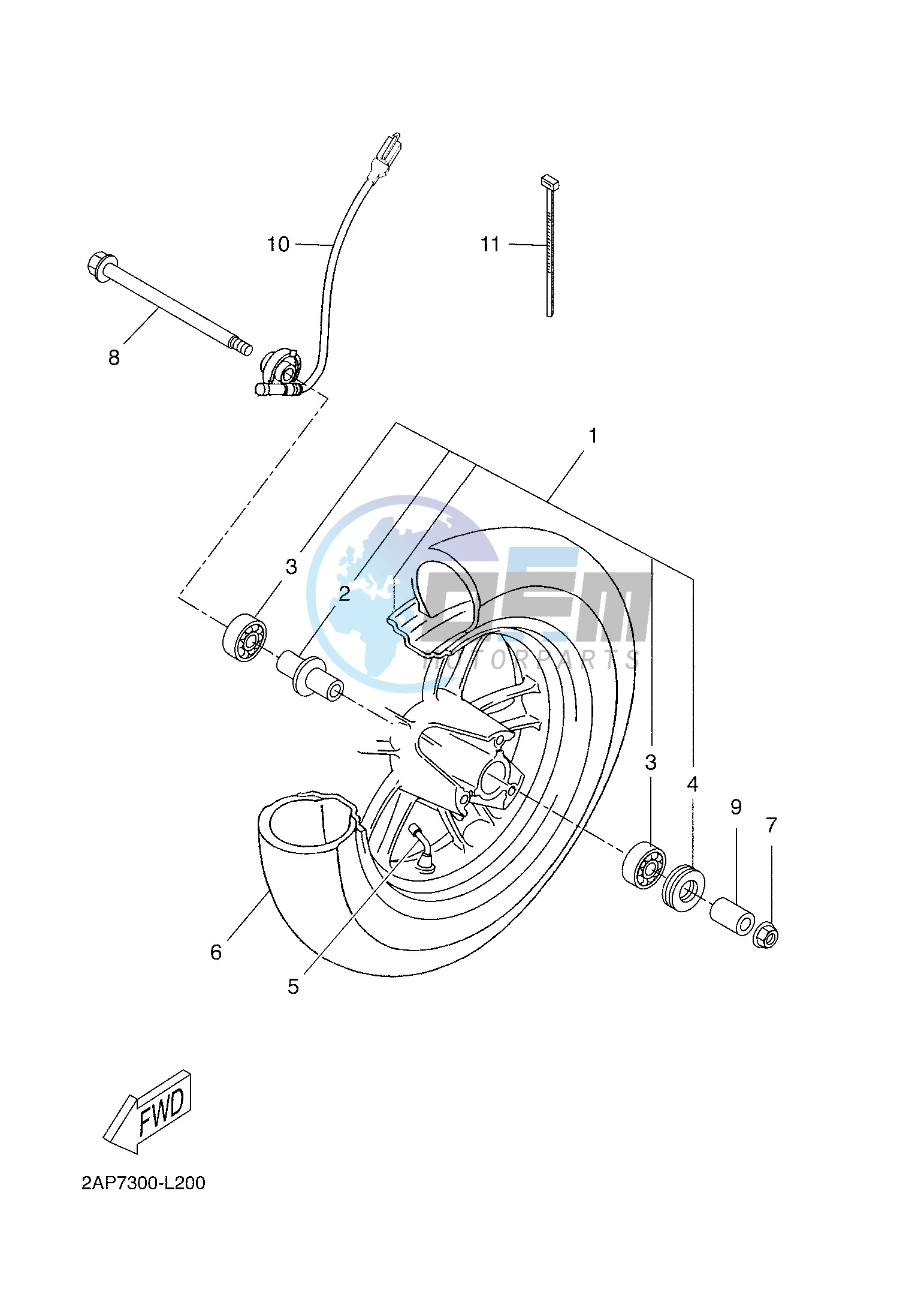 FRONT WHEEL