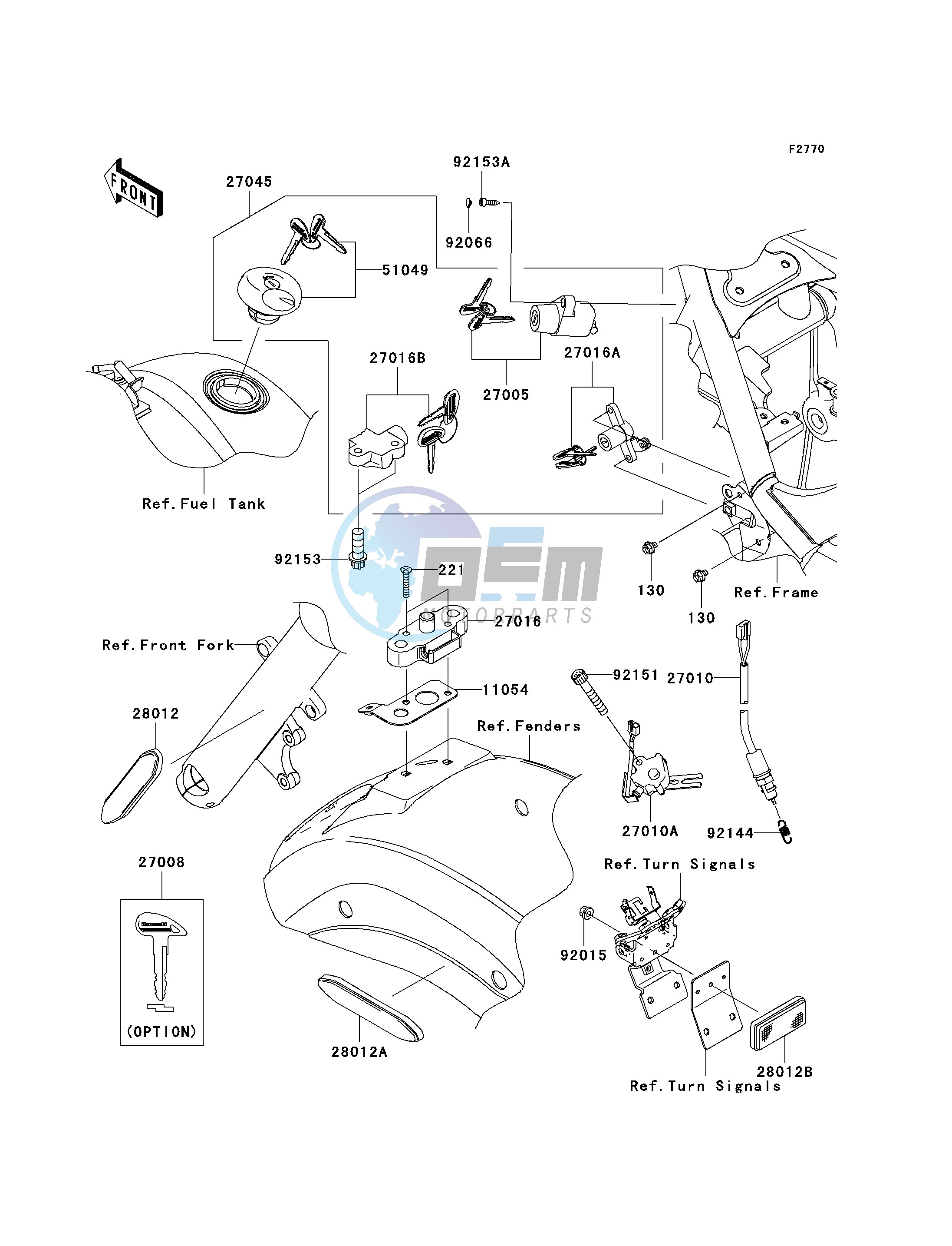 IGNITION SWITCH_LOCKS_REFLECTORS