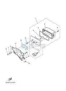 YB125 (2CS1) drawing TAILLIGHT