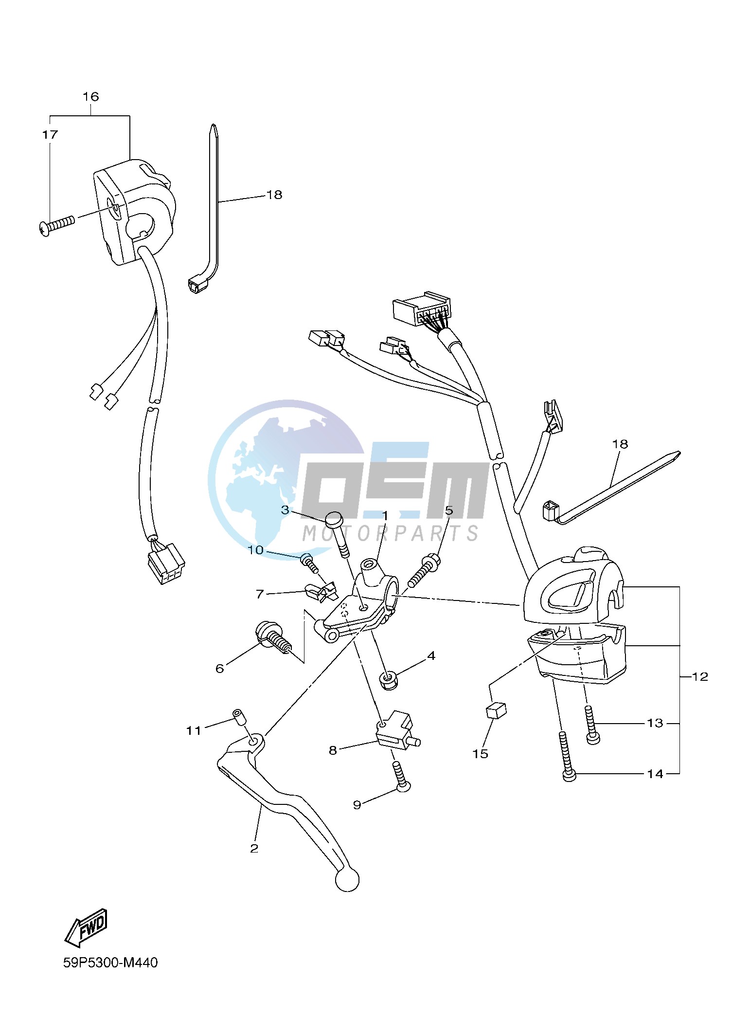 HANDLE SWITCH & LEVER