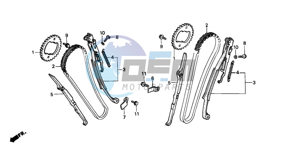 CAM CHAIN/TENSIONER